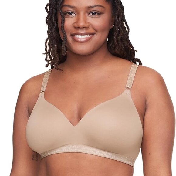 Warner’s Full Coverage Contour Wireless Bra | 32C | Like New - Picture 1 of 6